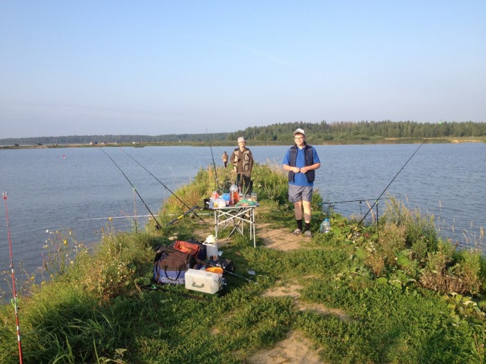 Рыбалка в Раково. Август 2015